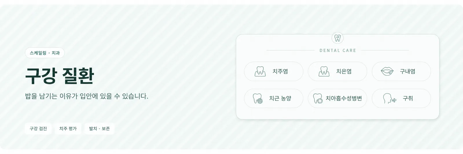 구강 질환